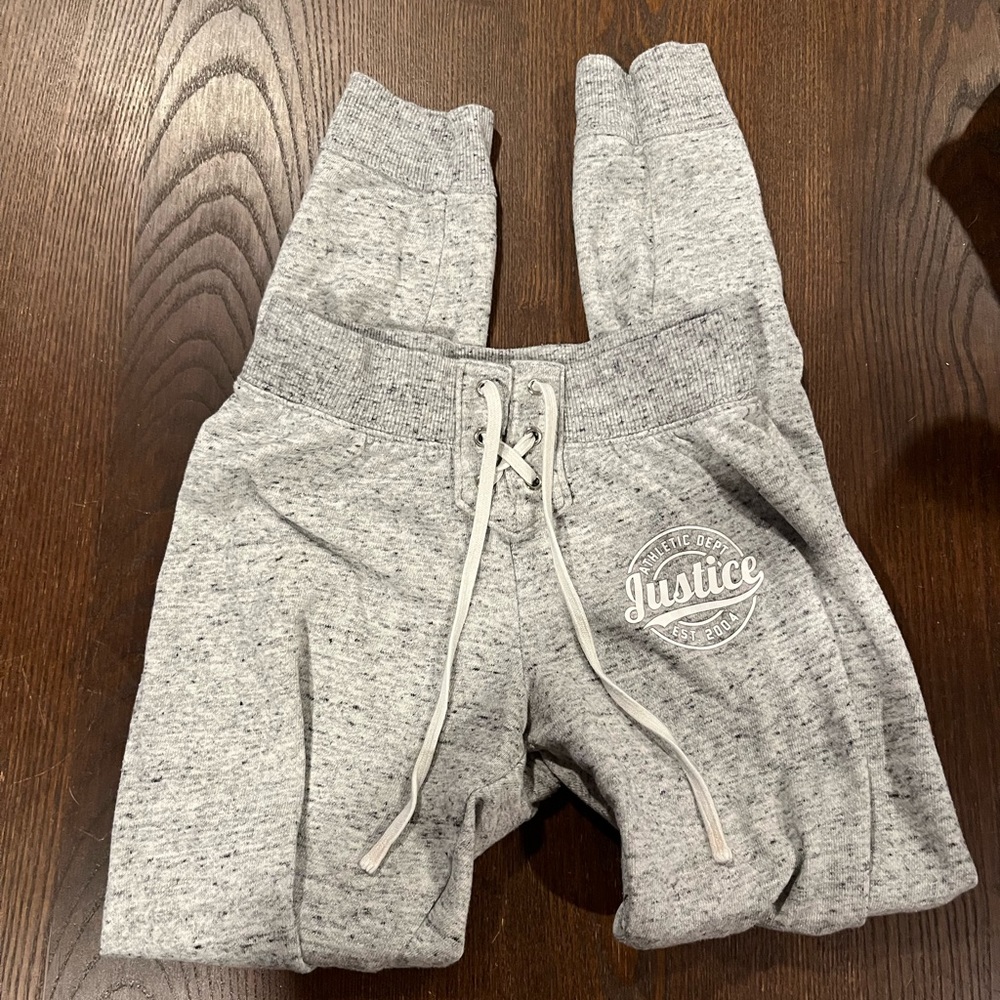 Justice girls sweat pants